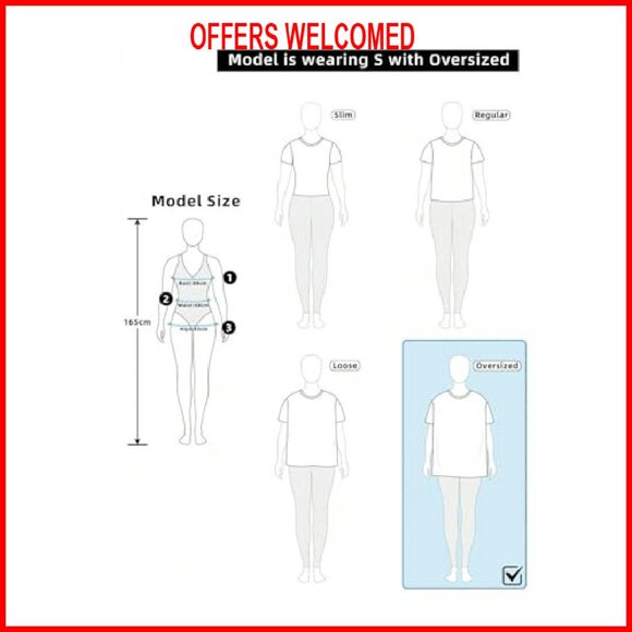 Oversized Graphic Tee 3/4 Sleeve Collared Top Y2K Streetwear Jersey - Picture 8 of 8